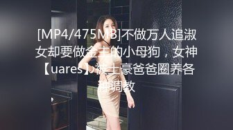 [MP4/475MB]不做万人追淑女却要做金主的小母狗，女神【uares】被土豪爸爸圈养各种调教