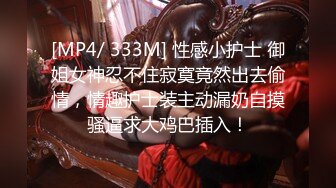 [MP4/ 333M] 性感小护士 御姐女神忍不住寂寞竟然出去偷情，情趣护士装主动漏奶自摸骚逼求大鸡巴插入！