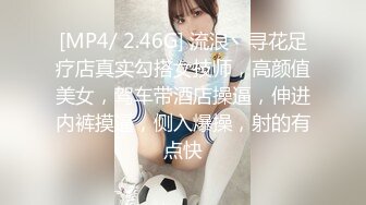 [MP4/ 2.46G] 流浪丶寻花足疗店真实勾搭女技师，高颜值美女，驾车带酒店操逼，伸进内裤摸逼，侧入爆操，射的有点快