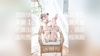 顶级绿帽推特人类高质量淫乱夫妻【小鲸鱼】私拍，露天餐吧露出服务员面前紫薇，酒店遛狗男厕PUA后入，全程高能