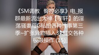 《SM调教✅臀控必享》电_报群最新流出大神【宇轩】的淫荡骚妻母G私拍各种性事第三季~扩张异物插入3P肛交各种极限操作 (15)