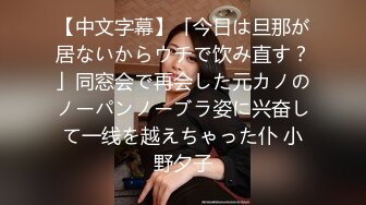 【中文字幕】「今日は旦那が居ないからウチで饮み直す？」同窓会で再会した元カノのノーパンノーブラ姿に兴奋して一线を越えちゃった仆 小野夕子